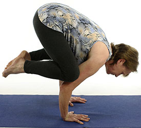 Yogahaltung Krhe